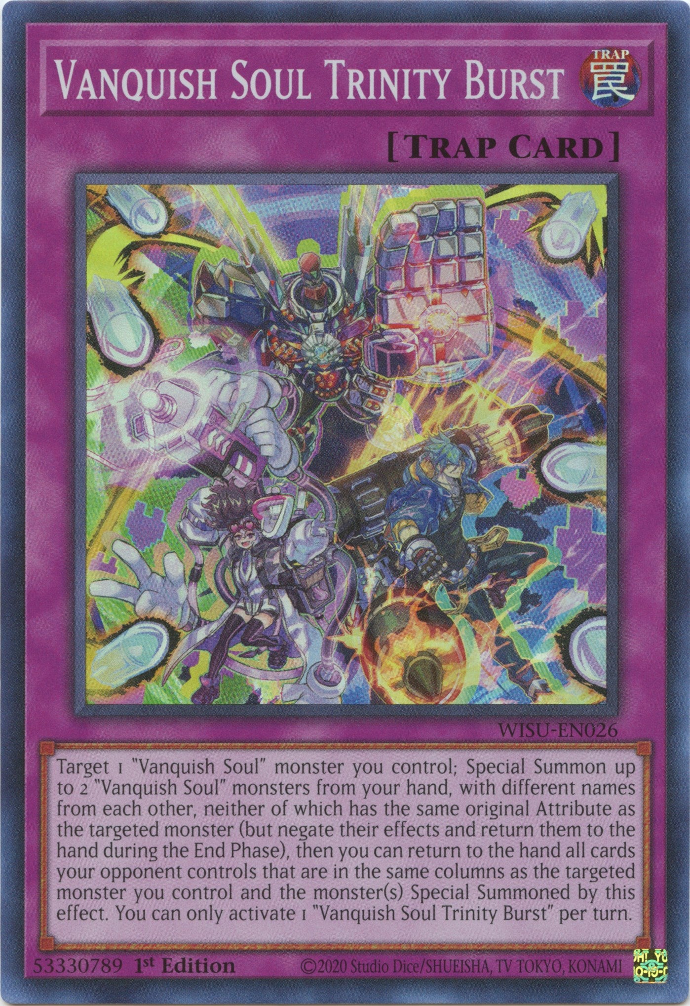 Vanquish Soul Trinity Burst [WISU-EN026] Super Rare | Exor Games Dartmouth