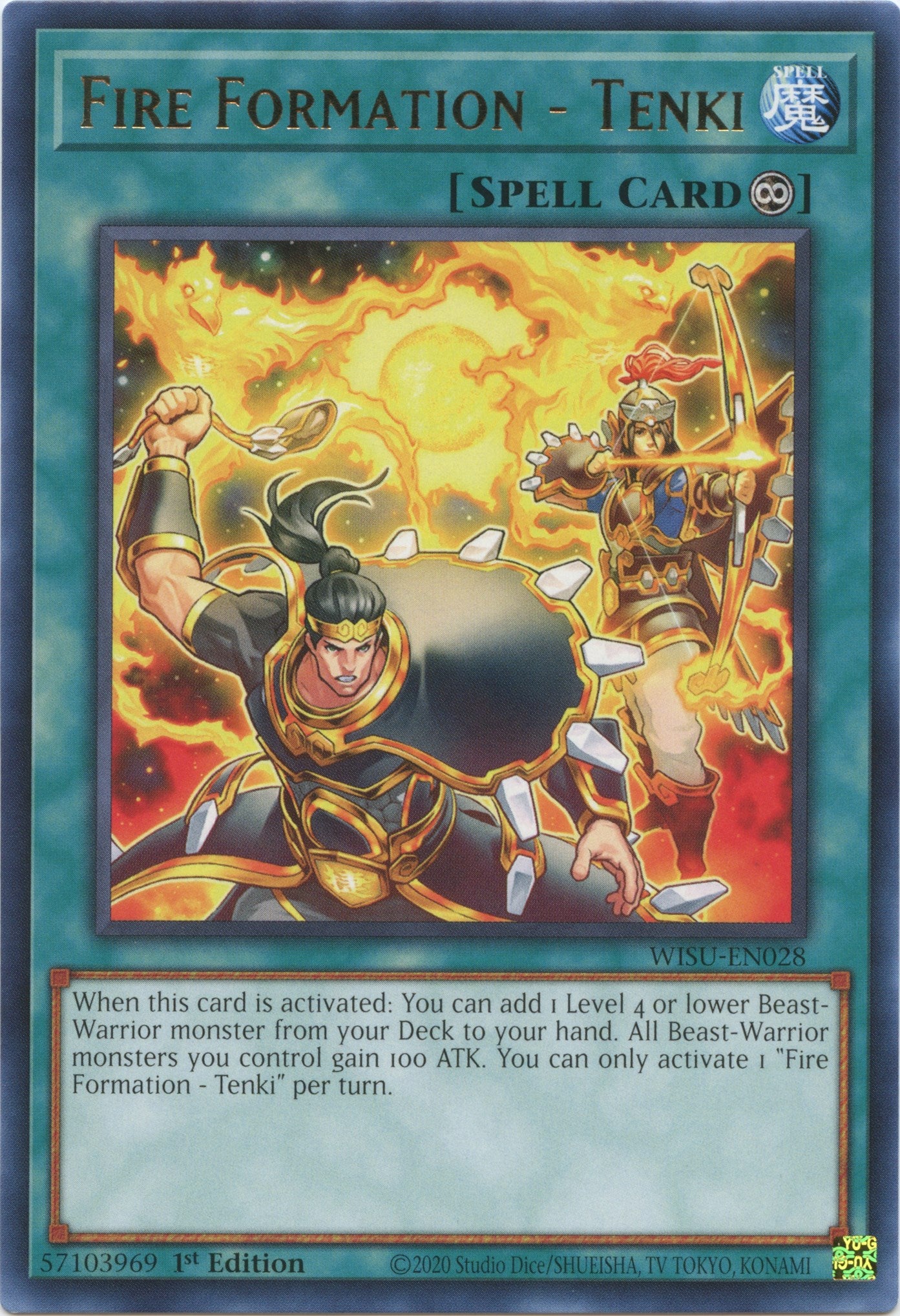 Fire Formation - Tenki [WISU-EN028] Rare | Exor Games Dartmouth