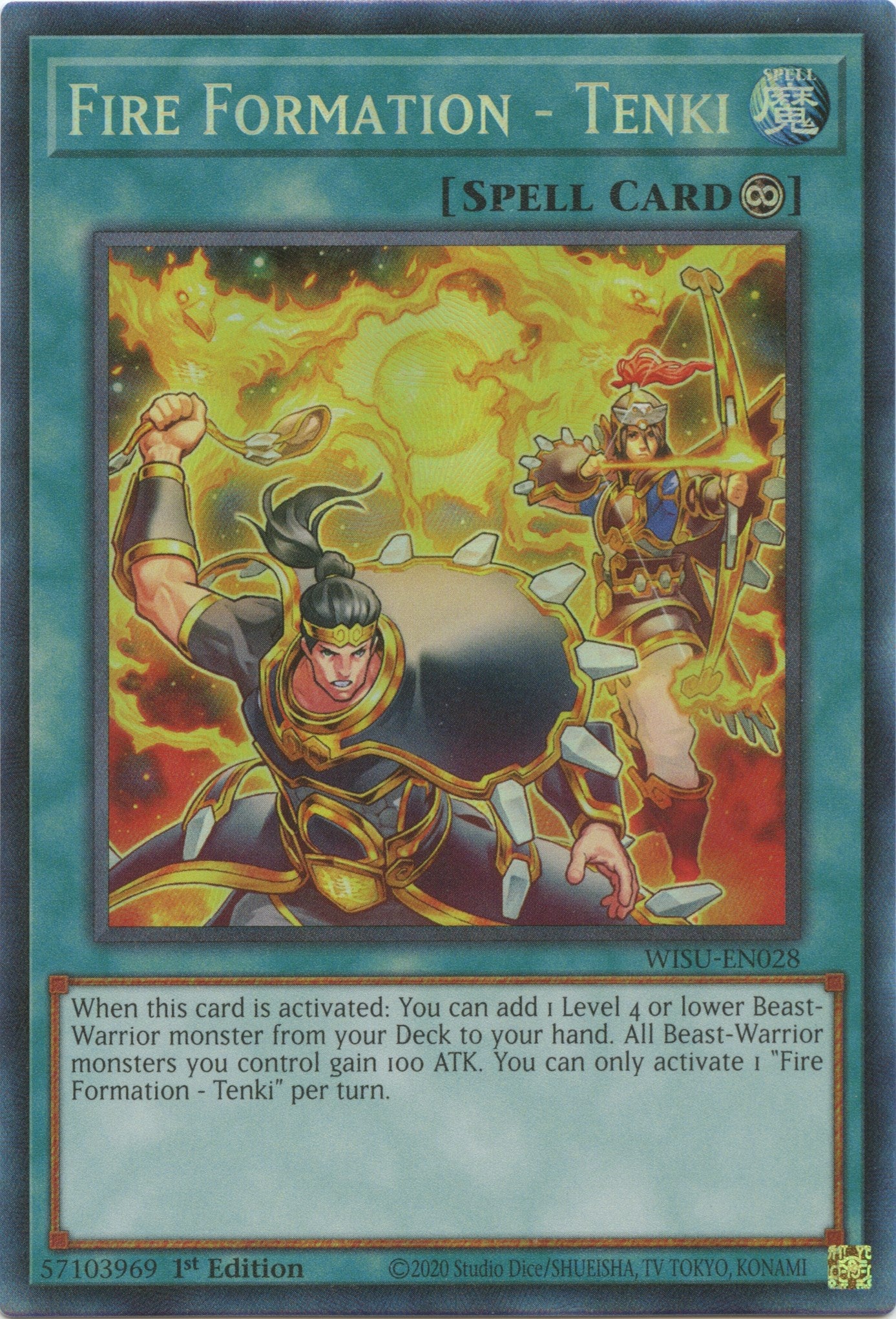 Fire Formation - Tenki [WISU-EN028] Collector's Rare | Exor Games Dartmouth