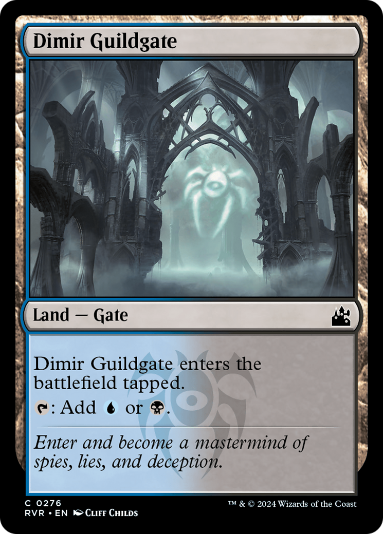 Dimir Guildgate [Ravnica Remastered] | Exor Games Dartmouth