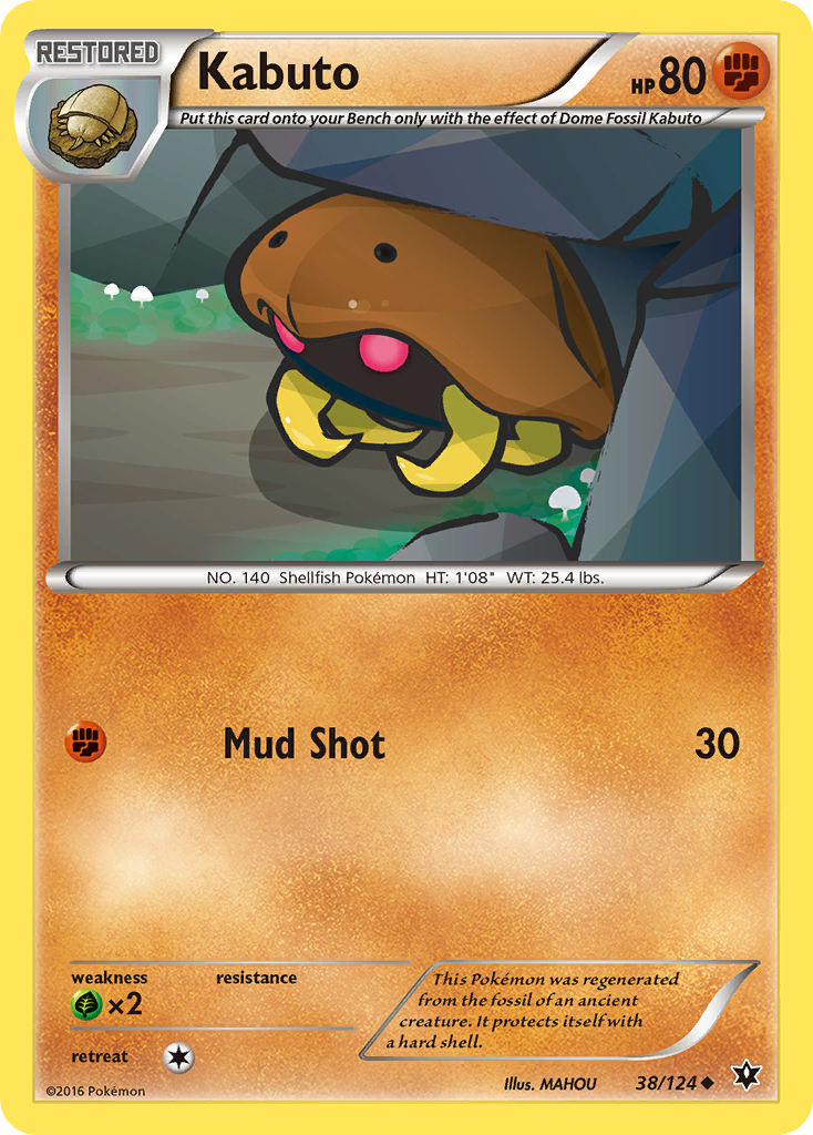 Kabuto (38/124) [XY: Fates Collide] | Exor Games Dartmouth