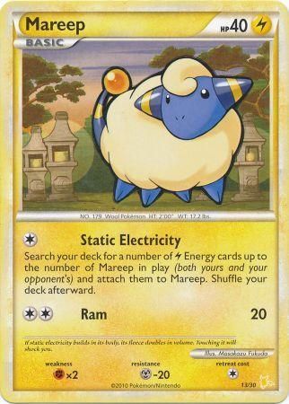 Mareep (13/30) [HeartGold & SoulSilver: Trainer Kit - Raichu] | Exor Games Dartmouth