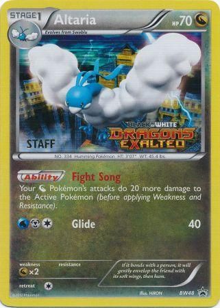 Altaria (BW48) (Staff Prerelease Promo) [Black & White: Black Star Promos] | Exor Games Dartmouth