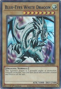 Blue-Eyes White Dragon (Blue) [LDS2-EN001] Ultra Rare | Exor Games Dartmouth