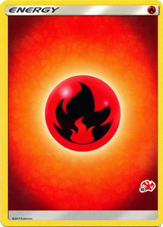 Fire Energy (Charizard Stamp #10) [Battle Academy 2020] | Exor Games Dartmouth