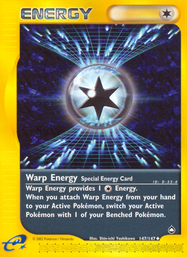 Warp Energy (147/147) [Aquapolis] | Exor Games Dartmouth