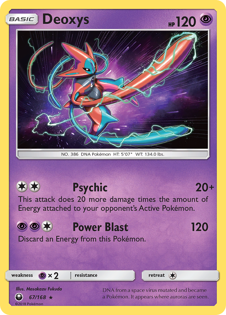 Deoxys (67/168) [Sun & Moon: Celestial Storm] | Exor Games Dartmouth