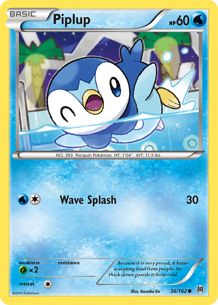 Piplup (36/162) [XY: BREAKthrough] | Exor Games Dartmouth