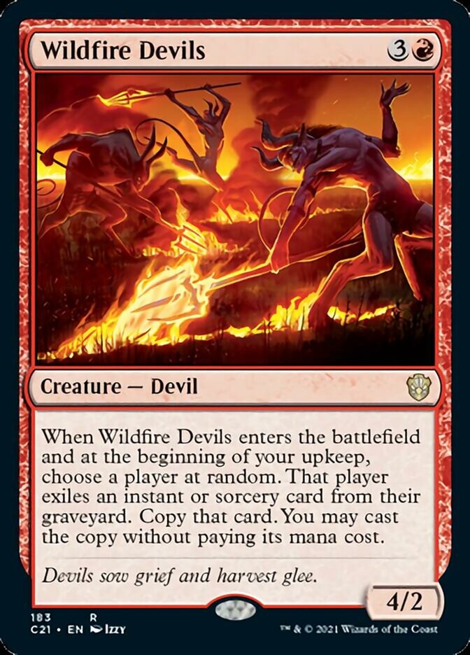 Wildfire Devils [Commander 2021] | Exor Games Dartmouth
