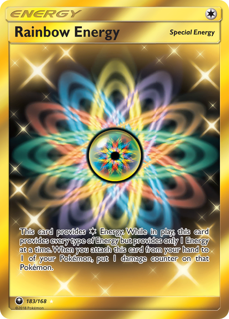 Rainbow Energy (183/168) [Sun & Moon: Celestial Storm] | Exor Games Dartmouth