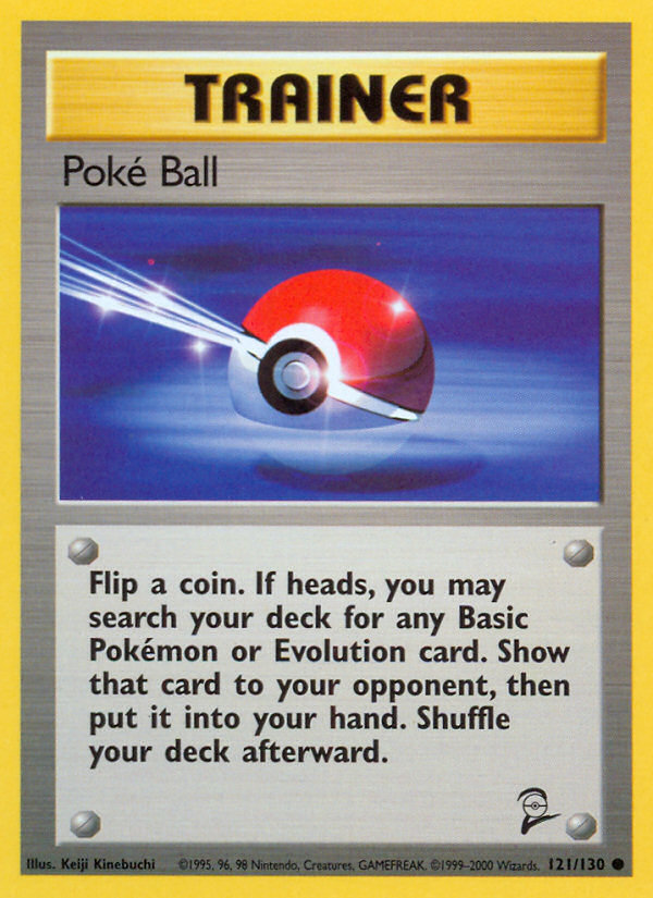 Poke Ball (121/130) [Base Set 2] | Exor Games Dartmouth