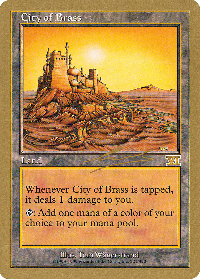 City of Brass (Nicolas Labarre) [World Championship Decks 2000] | Exor Games Dartmouth