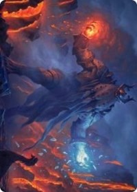 Aegar, the Freezing Flame Art Card [Kaldheim: Art Series] | Exor Games Dartmouth