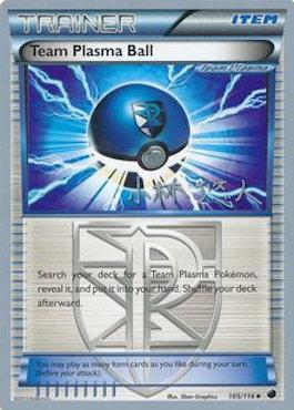 Team Plasma Ball (105/116) (Plasma Power - Haruto Kobayashi) [World Championships 2014] | Exor Games Dartmouth