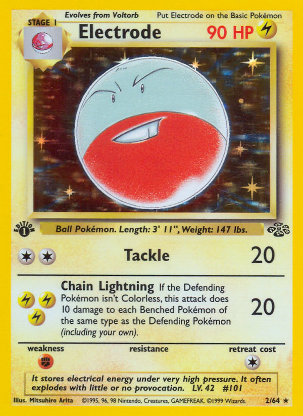 Electrode (2/64) [Jungle 1st Edition] | Exor Games Dartmouth