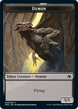 Bird Illusion // Demon Double-Sided Token [Game Night: Free-for-All Tokens] | Exor Games Dartmouth