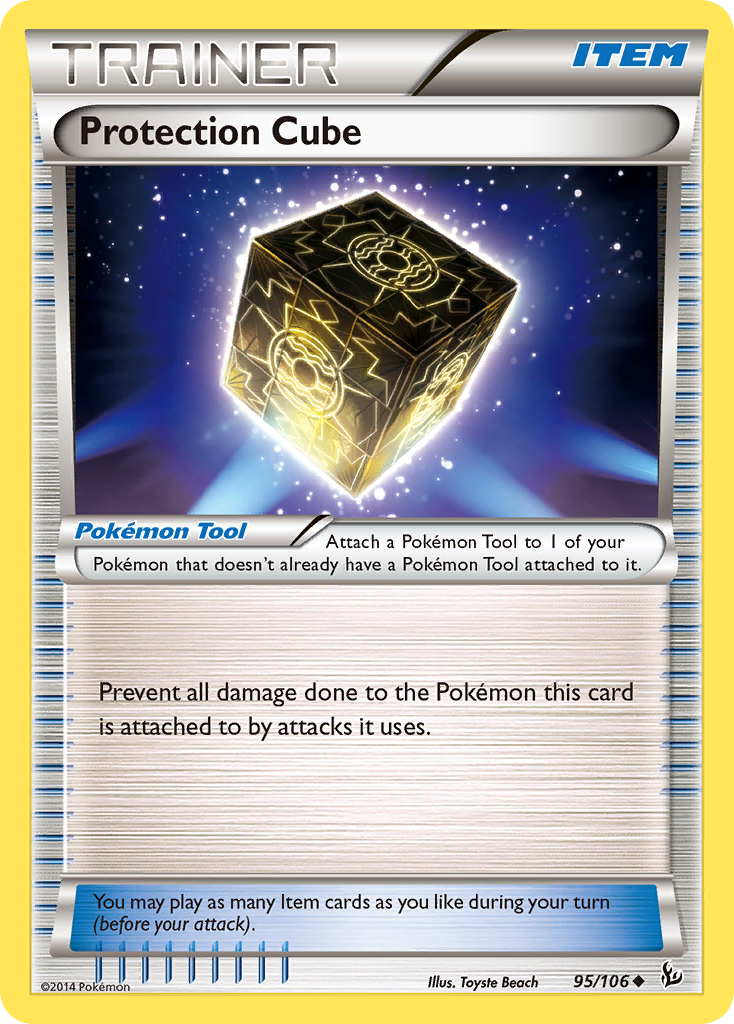 Protection Cube (95/106) [XY: Flashfire] | Exor Games Dartmouth