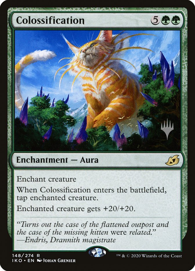 Colossification (Promo Pack) [Ikoria: Lair of Behemoths Promos] | Exor Games Dartmouth