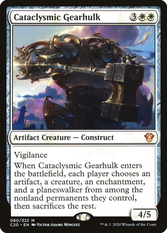 Cataclysmic Gearhulk [Commander 2020] | Exor Games Dartmouth