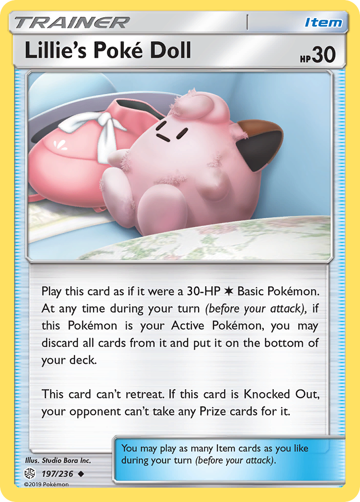 Lillie's Poke Doll (197/236) [Sun & Moon: Cosmic Eclipse] | Exor Games Dartmouth