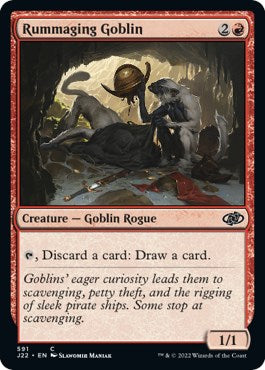Rummaging Goblin [Jumpstart 2022] | Exor Games Dartmouth