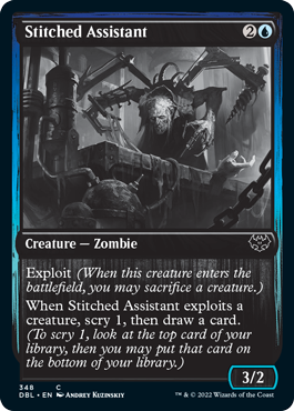 Stitched Assistant [Innistrad: Double Feature] | Exor Games Dartmouth