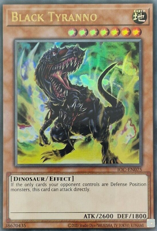 Black Tyranno (25th Anniversary) [IOC-EN075] Ultra Rare | Exor Games Dartmouth