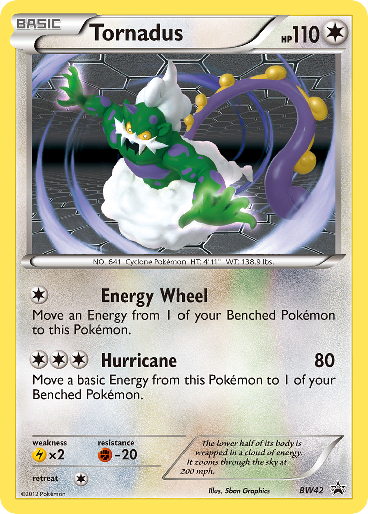 Tornadus (BW42) [Black & White: Black Star Promos] | Exor Games Dartmouth