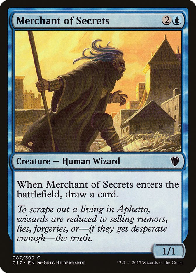 Merchant of Secrets [Commander 2017] | Exor Games Dartmouth