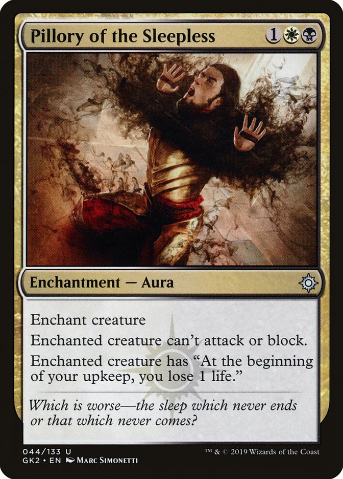 Pillory of the Sleepless [Ravnica Allegiance Guild Kit] | Exor Games Dartmouth