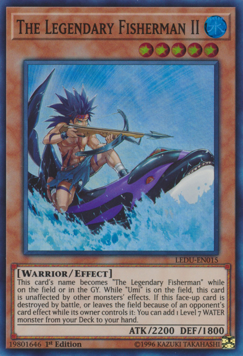The Legendary Fisherman II [LEDU-EN015] Super Rare | Exor Games Dartmouth