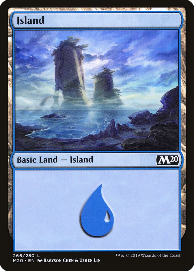 Island (#266) [Core Set 2020] | Exor Games Dartmouth