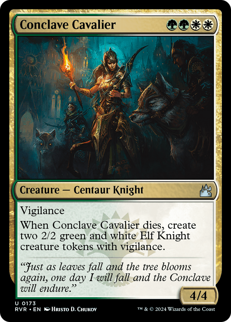 Conclave Cavalier [Ravnica Remastered] | Exor Games Dartmouth