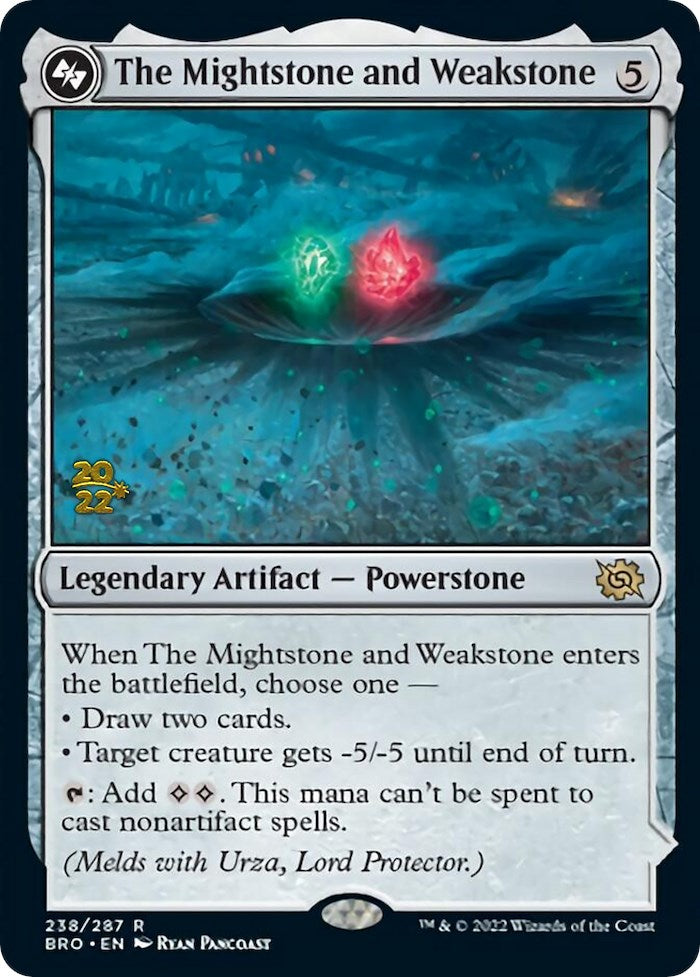 The Mightstone and Weakstone [The Brothers' War: Prerelease Promos] | Exor Games Dartmouth