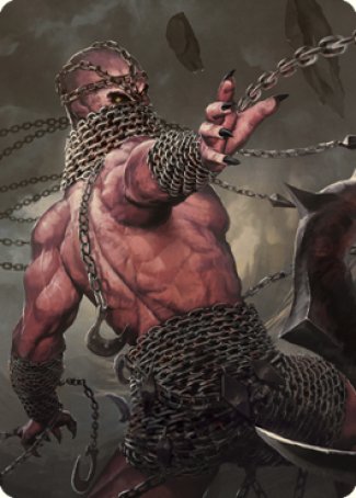 Chain Devil Art Card [Commander Legends: Battle for Baldur's Gate Art Series] | Exor Games Dartmouth