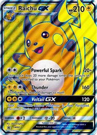 Raichu GX (SM90) (Jumbo Card) [Sun & Moon: Black Star Promos] | Exor Games Dartmouth