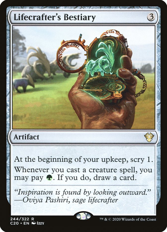 Lifecrafter's Bestiary [Commander 2020] | Exor Games Dartmouth