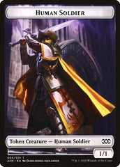 Human Soldier Token [Double Masters] | Exor Games Dartmouth