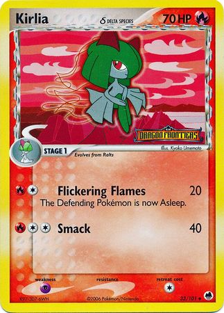 Kirlia (33/101) (Delta Species) (Stamped) [EX: Dragon Frontiers] | Exor Games Dartmouth