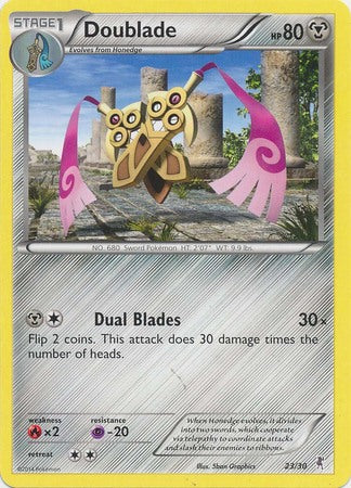 Doublade (23/30) [XY: Trainer Kit 1 - Bisharp] | Exor Games Dartmouth