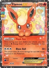 Flareon EX (RC6/RC32) [Generations: Radiant Collection] | Exor Games Dartmouth