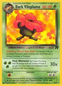 Dark Vileplume (30/82) [Team Rocket Unlimited] | Exor Games Dartmouth