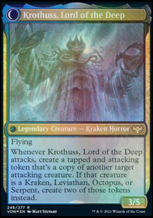 Runo Stromkirk // Krothuss, Lord of the Deep [Innistrad: Crimson Vow Prerelease Promos] | Exor Games Dartmouth