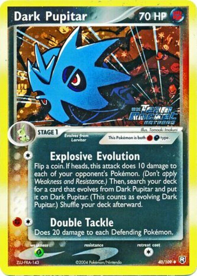 Dark Pupitar (40/109) (Stamped) [EX: Team Rocket Returns] | Exor Games Dartmouth