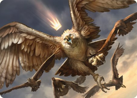 Gwaihir, Greatest of the Eagles Art Card [The Lord of the Rings: Tales of Middle-earth Art Series] | Exor Games Dartmouth