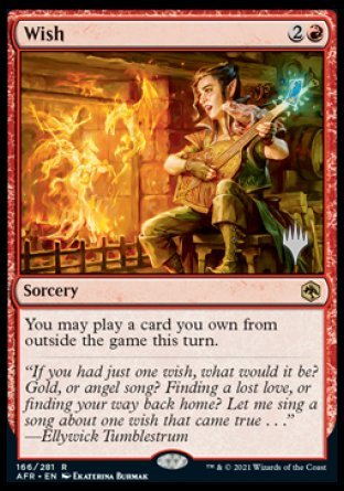 Wish (Promo Pack) [Dungeons & Dragons: Adventures in the Forgotten Realms Promos] | Exor Games Dartmouth