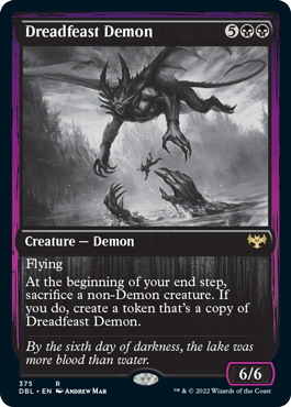 Dreadfeast Demon [Innistrad: Double Feature] | Exor Games Dartmouth