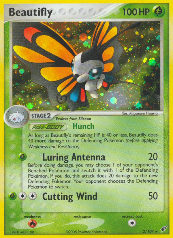 Beautifly (2/107) [EX: Deoxys] | Exor Games Dartmouth