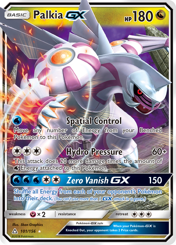 Palkia GX (101/156) [Sun & Moon: Ultra Prism] | Exor Games Dartmouth