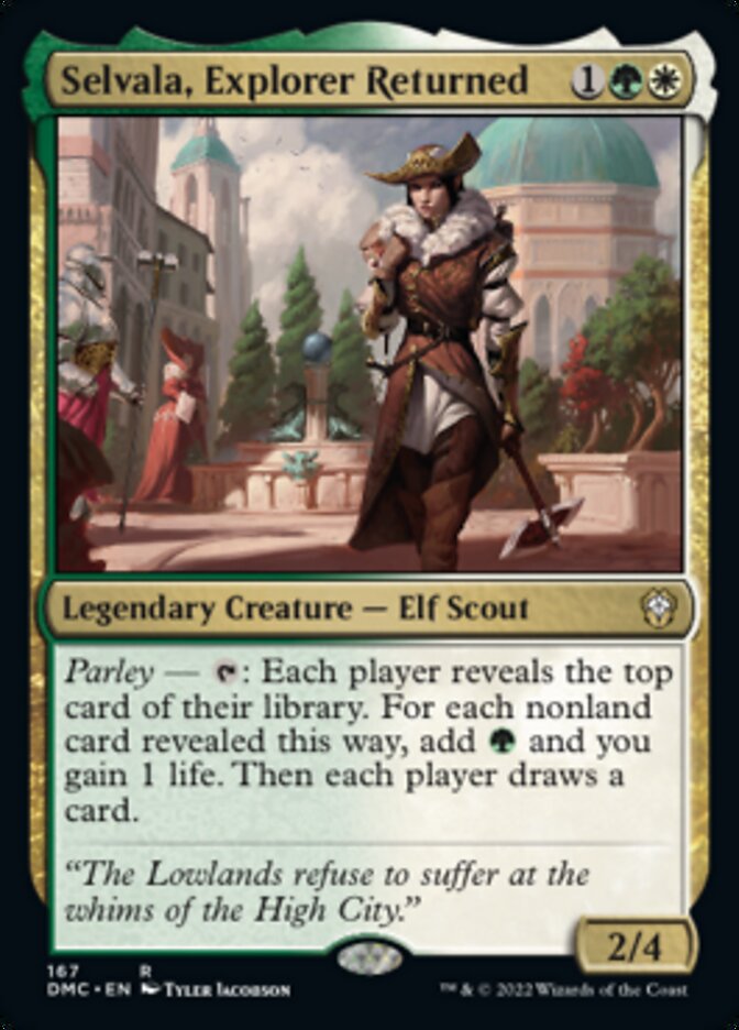 Selvala, Explorer Returned [Dominaria United Commander] | Exor Games Dartmouth